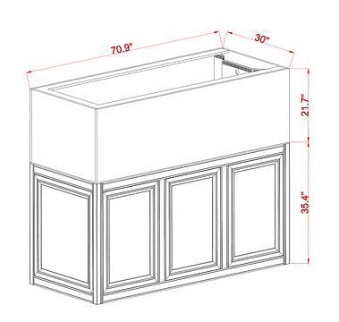 INT 200 Gallon Peninsula Complete Reef System – Black (Made to Order)