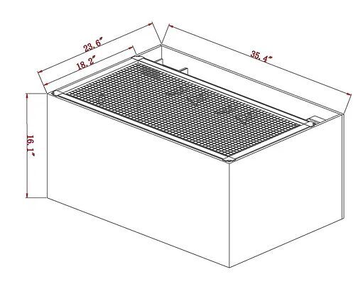 SR Pro 2 | 60 AIO Aquarium w/ APS Stand - White