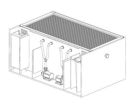 SR Pro 2 | 60 AIO Aquarium w/ APS Stand - Black
