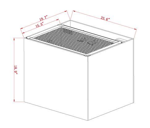 Fusion Pro 2 | 40 AIO Aquarium w/ APS Stand - White