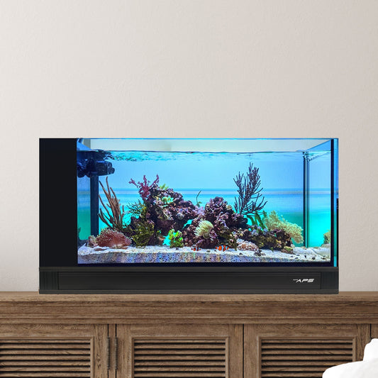 Fusion Pro 2 | 20 AIO Aquarium w/ APS Pedestal - Black