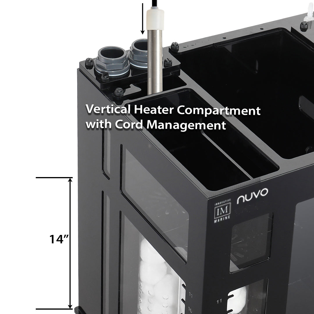 INT 200 Gallon Peninsula Complete Reef System – Black (Made to Order)
