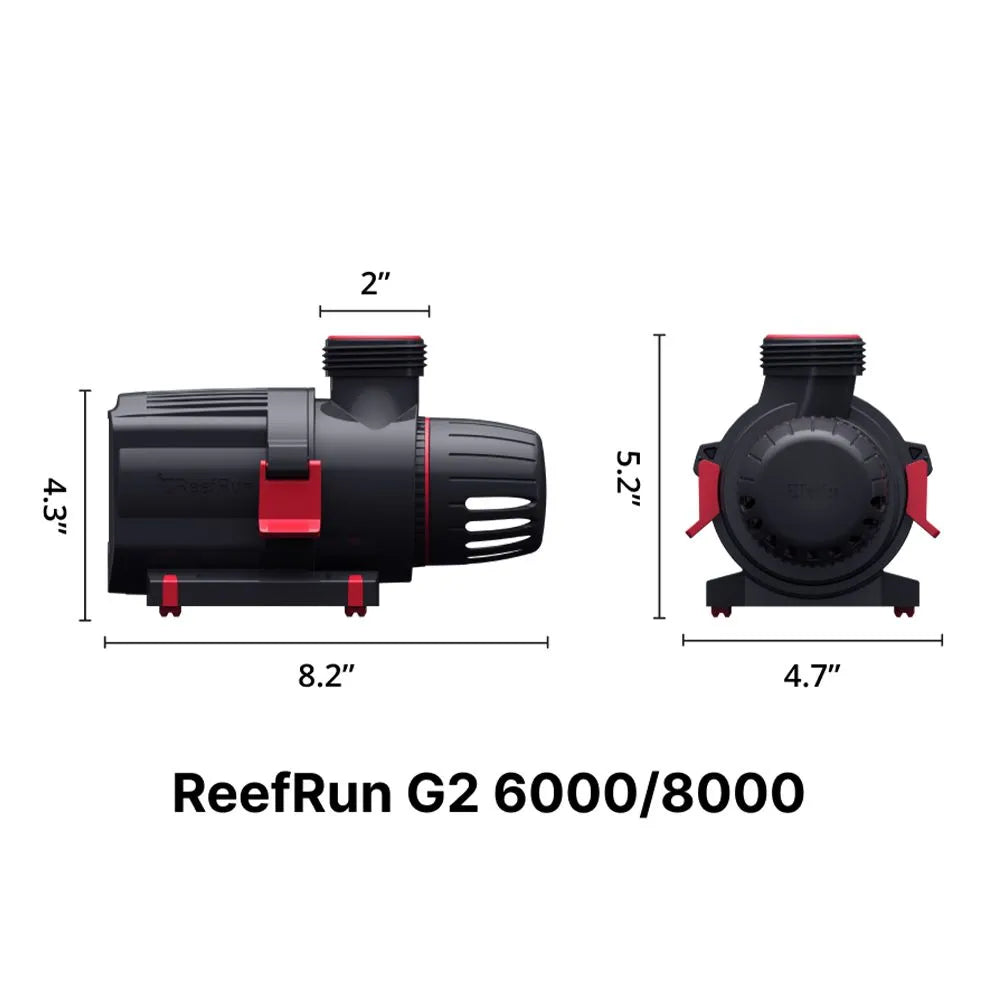 ReefRun G2 8000 Controllable DC Pump