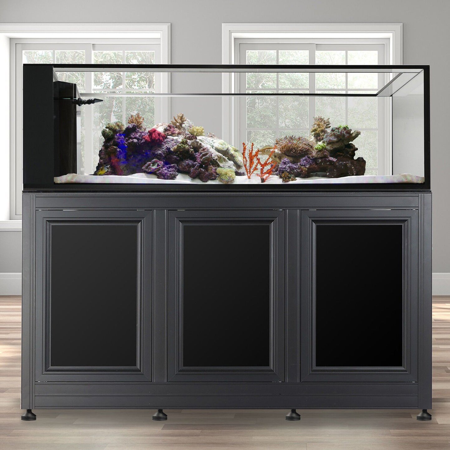 INT 200 Gallon Peninsula Complete Reef System – Black (Made to Order)