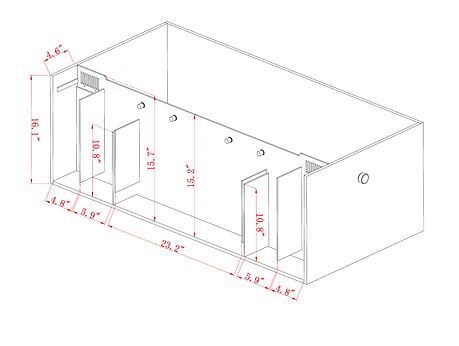 SR Pro 2 | 80 AIO Aquarium w/ APS Stand - White