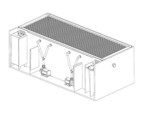SR Pro 2 | 80 AIO Aquarium w/ APS Stand - White