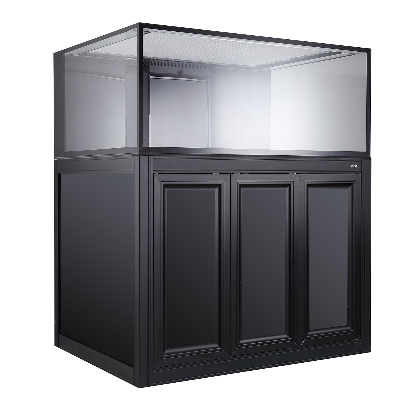 INT 150 Lagoon Aquarium w/ APS Stand - Black (Made to Order)