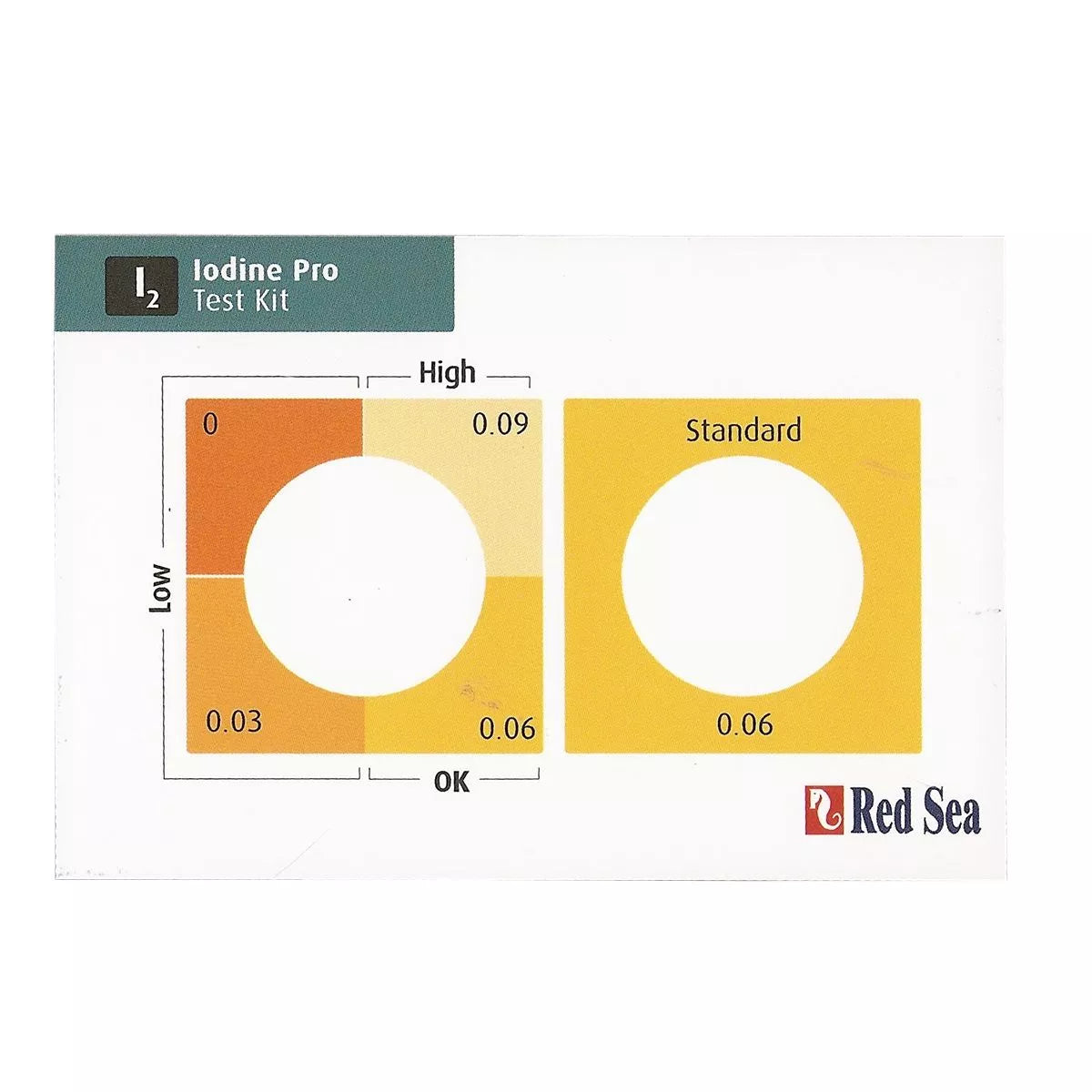 RedSea Iodine Pro (I2) test kit