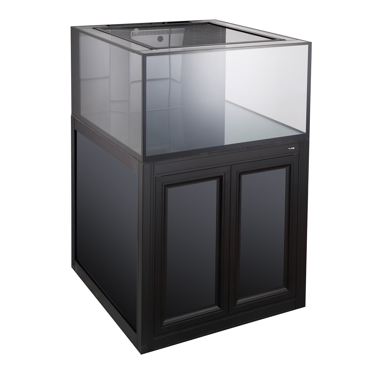 INT 112 Lagoon Aquarium w APS Stand - Black (Made to Order)
