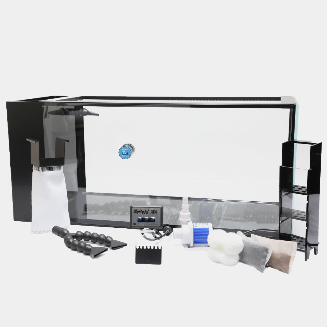 Fusion Pro 2 | 20 AIO Peninsula Aquarium w/ APS Pedestal - Black