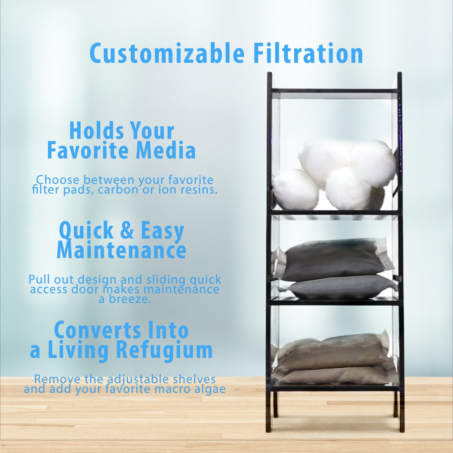 SR Pro 2 | 60 AIO Aquarium w/ APS Stand - White