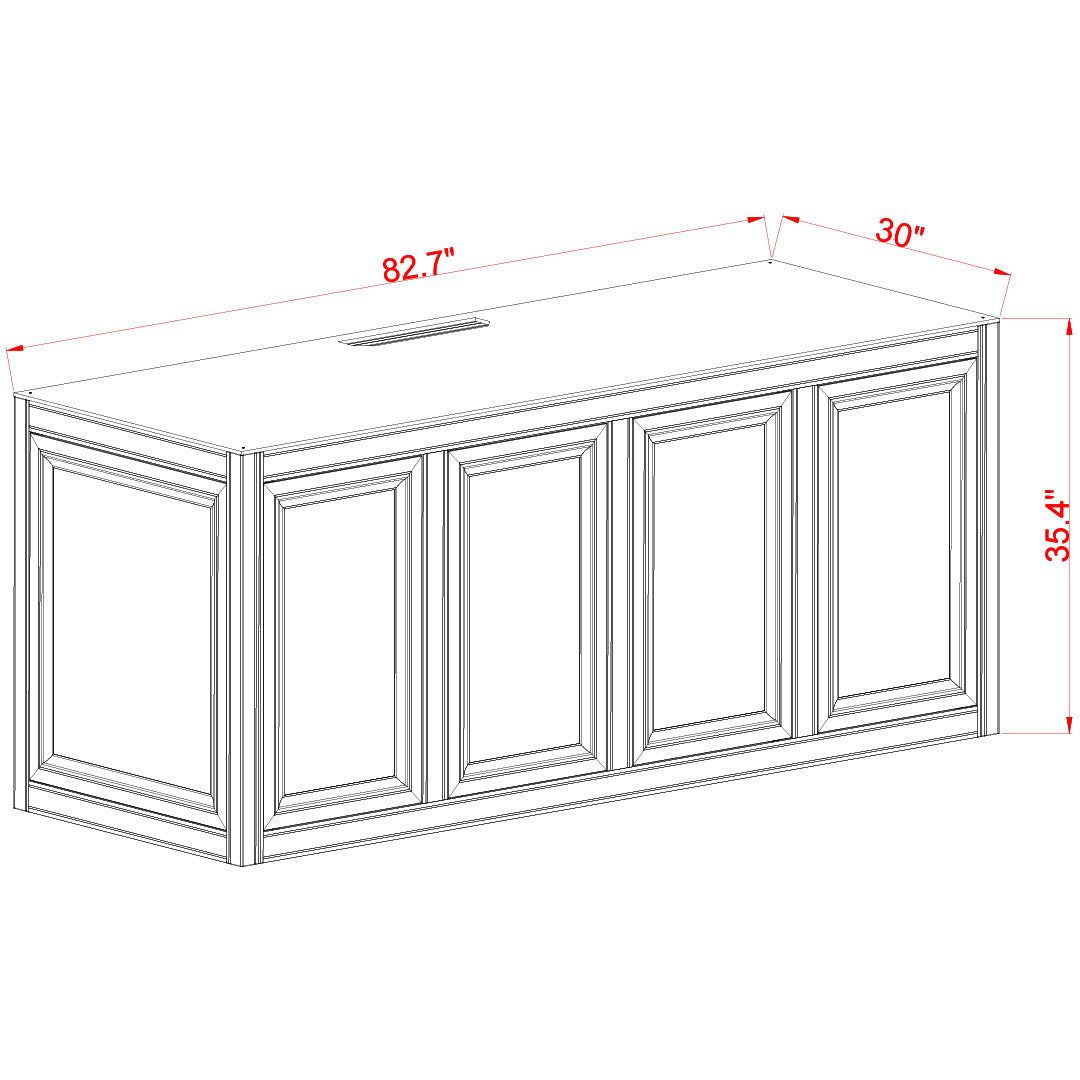 INT 240 Gallon Aquarium w/ APS Stand - White (Made to Order)