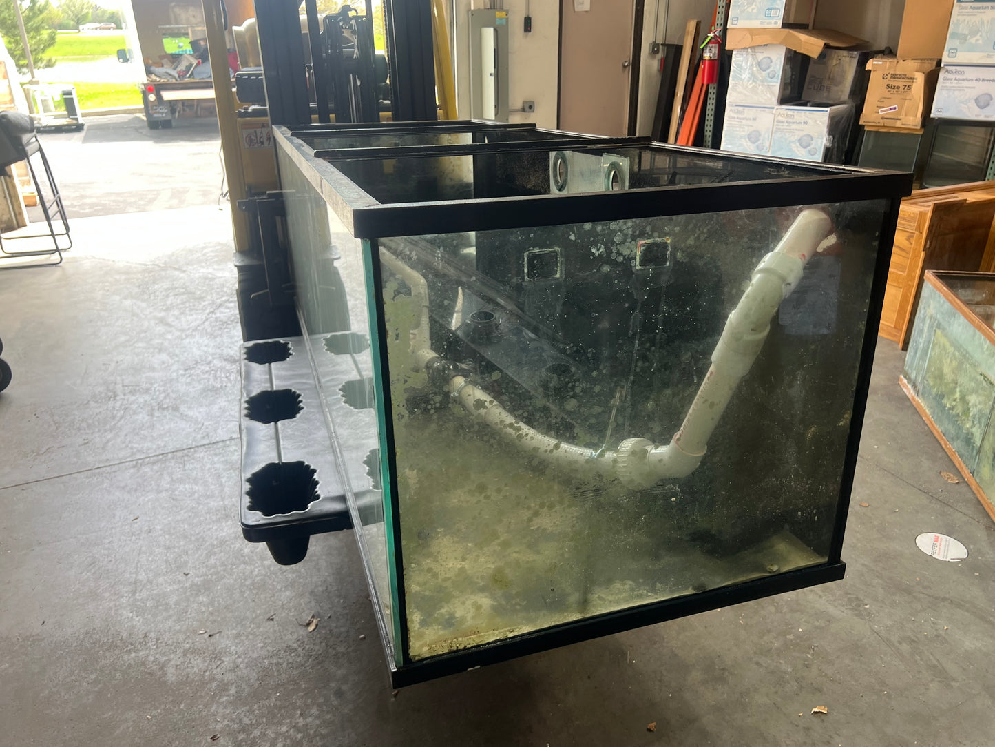 USED 260 Gallon Aquarium with Metal Stand