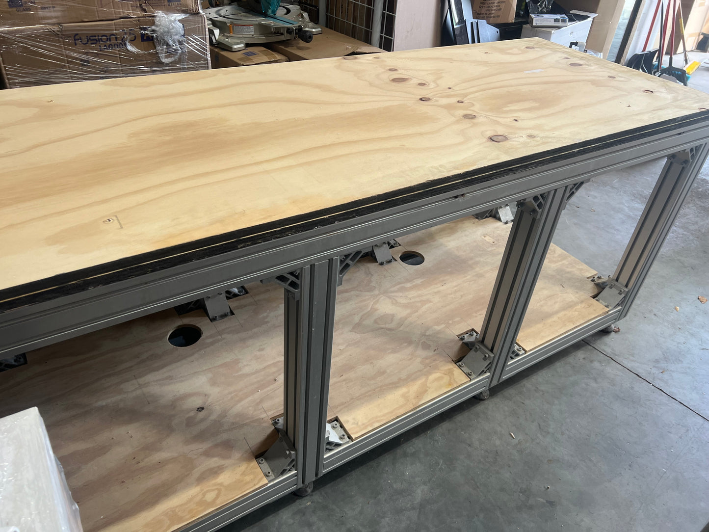 USED 260 Gallon Aquarium with Metal Stand