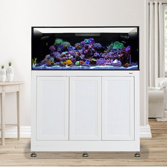 EXT 150 Lagoon Aquarium w/ APS Stand - White (Made to Order)