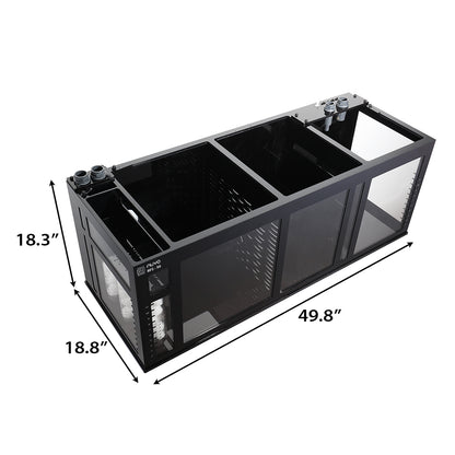 EXT 240 Gallon Complete Reef System – Black (Made to Order)