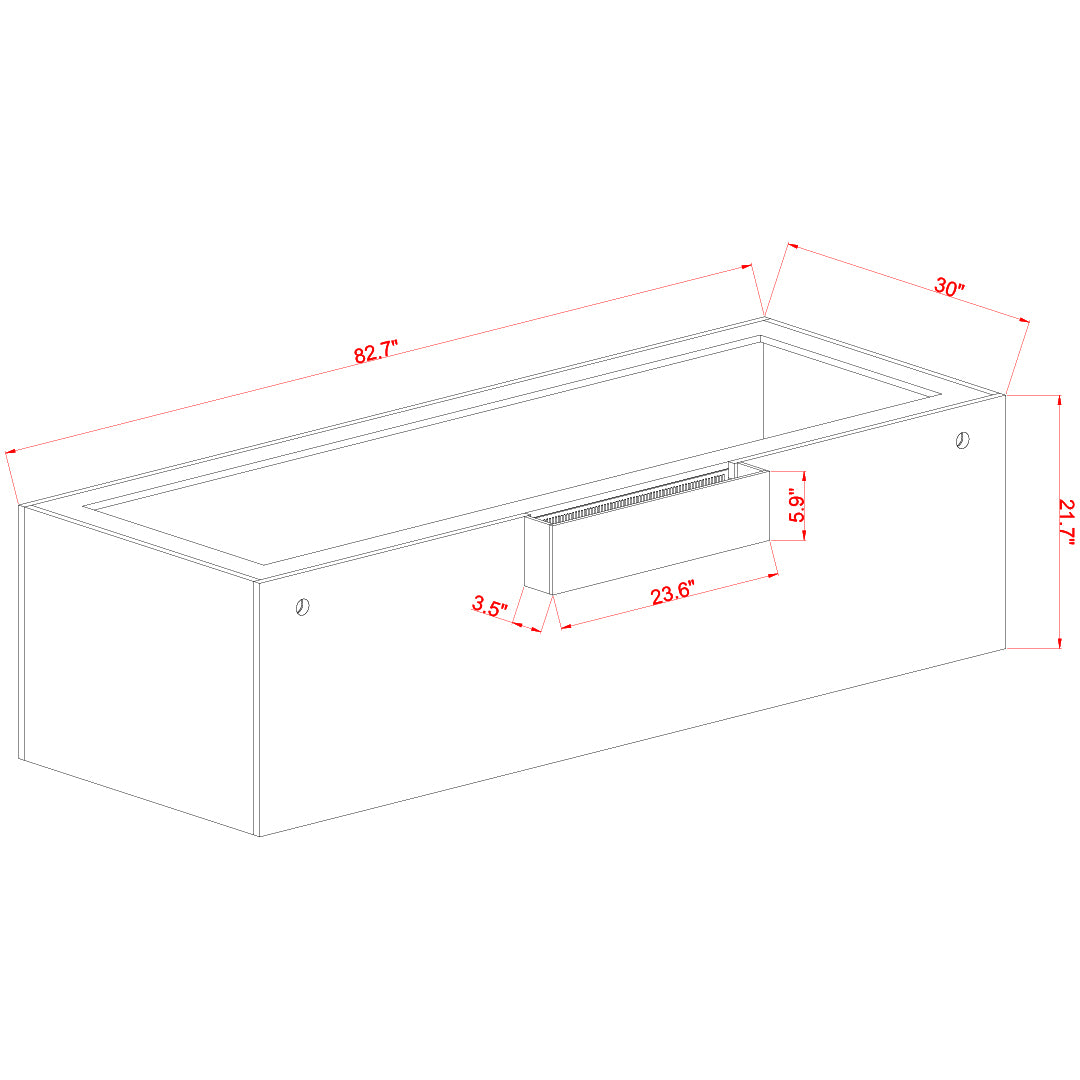 EXT 240 Gallon Complete Reef System – Black (Made to Order)