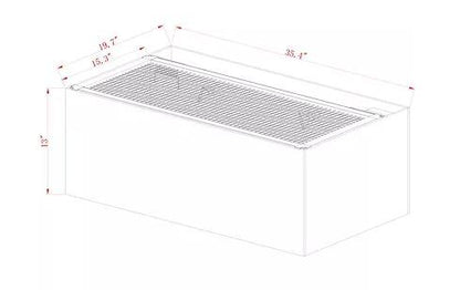 Fusion Pro 2 | 40L AIO Aquarium w/ APS Stand - Black