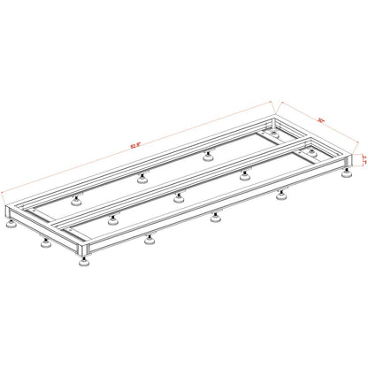 EXT 240 Gallon Complete Reef System – Black (Made to Order)