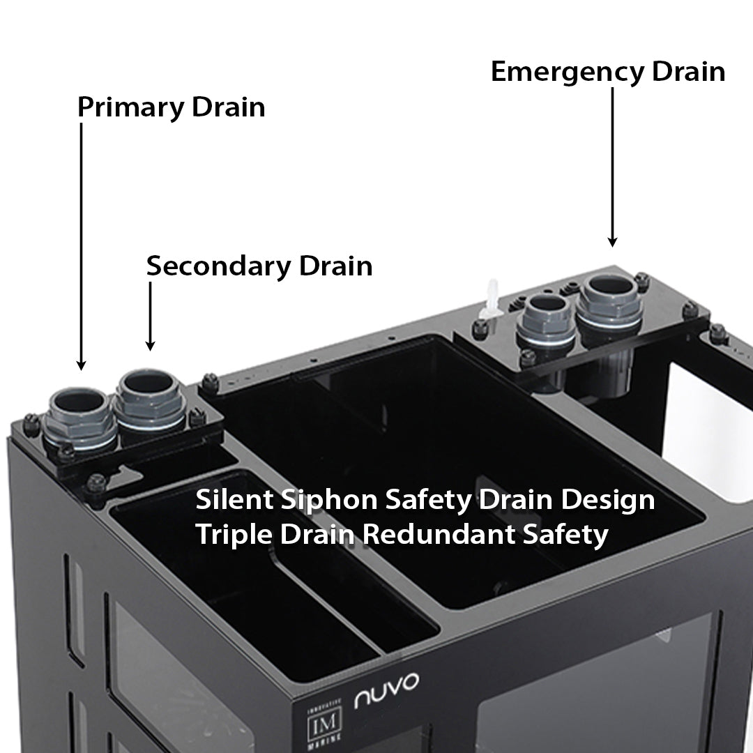 EXT 150 Gallon Lagoon Aquarium Complete Reef System – Black (Made to Order)