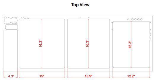 EXT 240 Gallon Complete Reef System – Black (Made to Order)