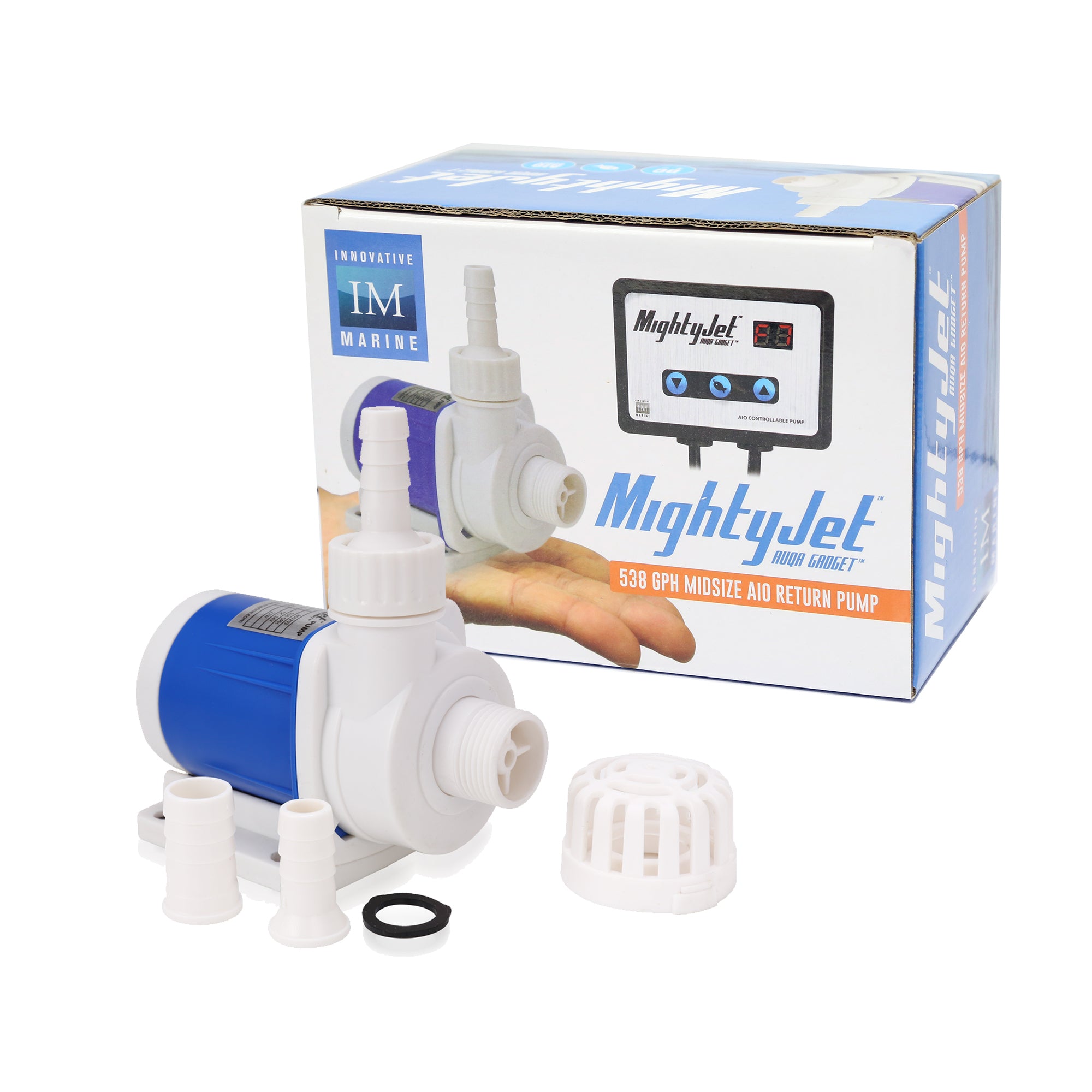 ミシャコシャ　ポット MightyJet™ 538 GPH DC AIO Submersible Return Pump [Midsize] – Aquatica