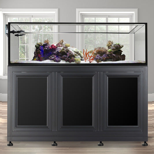 EXT 200 Peninsula Aquarium w APS Stand - Black (Made to Order)