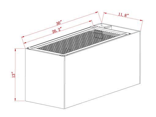 Fusion Pro 2 | 20 AIO Peninsula Aquarium w/ APS Pedestal - White