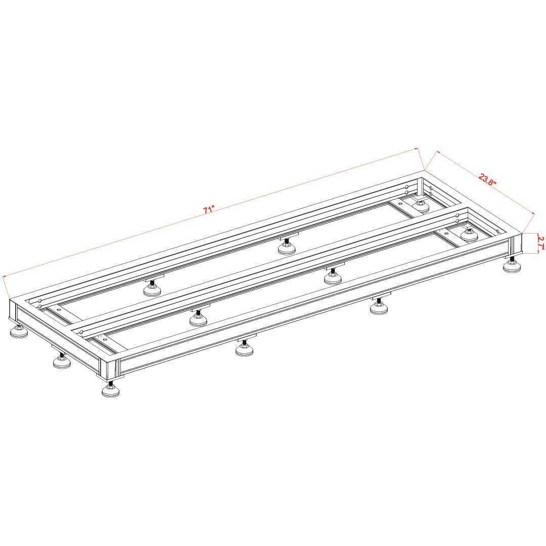 SR Pro 2 | 120 AIO Aquarium w/ APS Stand - Black