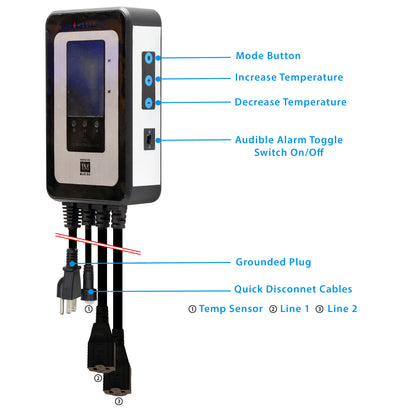 Helio Universal Aquarium Heater Controller