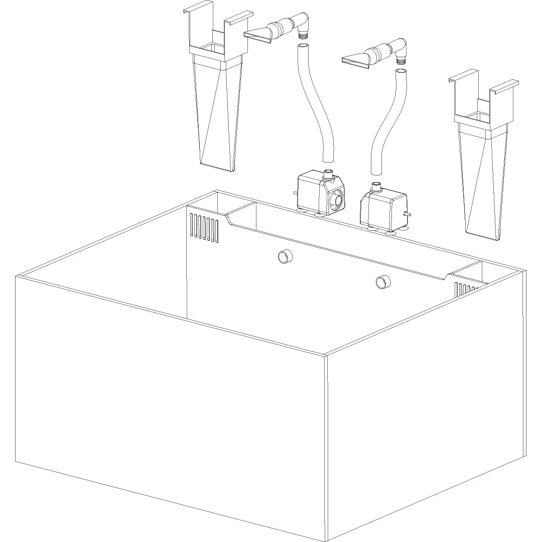 Fusion | 25 AIO Lagoon Aquarium [Desktop Starter Kit]