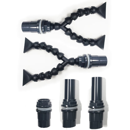 EXT 200 Peninsula Aquarium w APS Stand - Black (Made to Order)