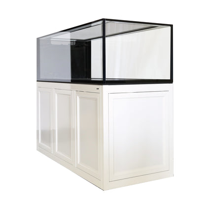 EXT 200 Peninsula Aquarium w/ APS Stand - White (Made to Order)