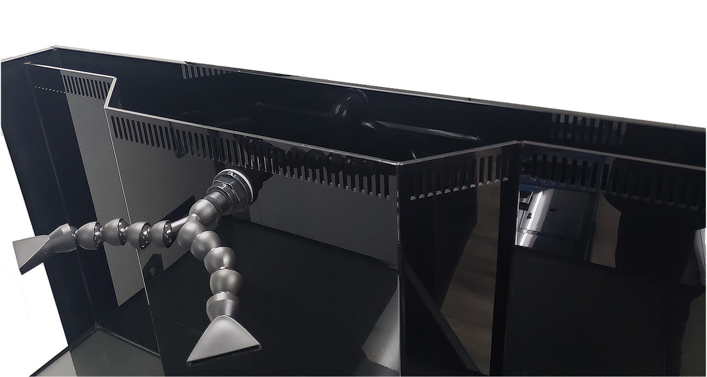INT 200 Aquarium w/ APS Stand - Black (Made to Order)