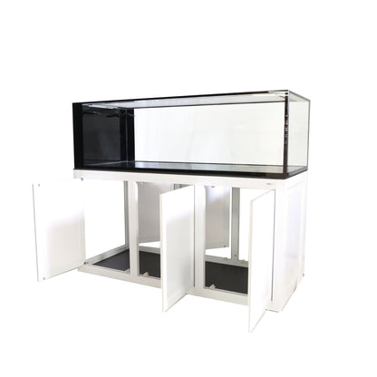 EXT 200 Peninsula Aquarium w/ APS Stand - White (Made to Order)