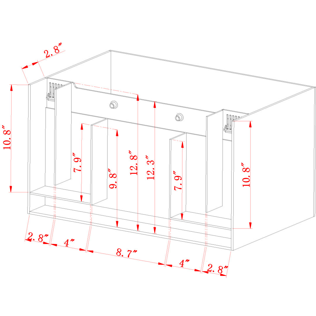Fusion | 20 AIO Long Aquarium [Desktop Starter Kit]