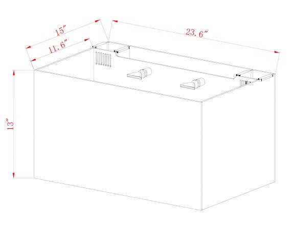 Fusion | 20 AIO Long Aquarium [Desktop Starter Kit]