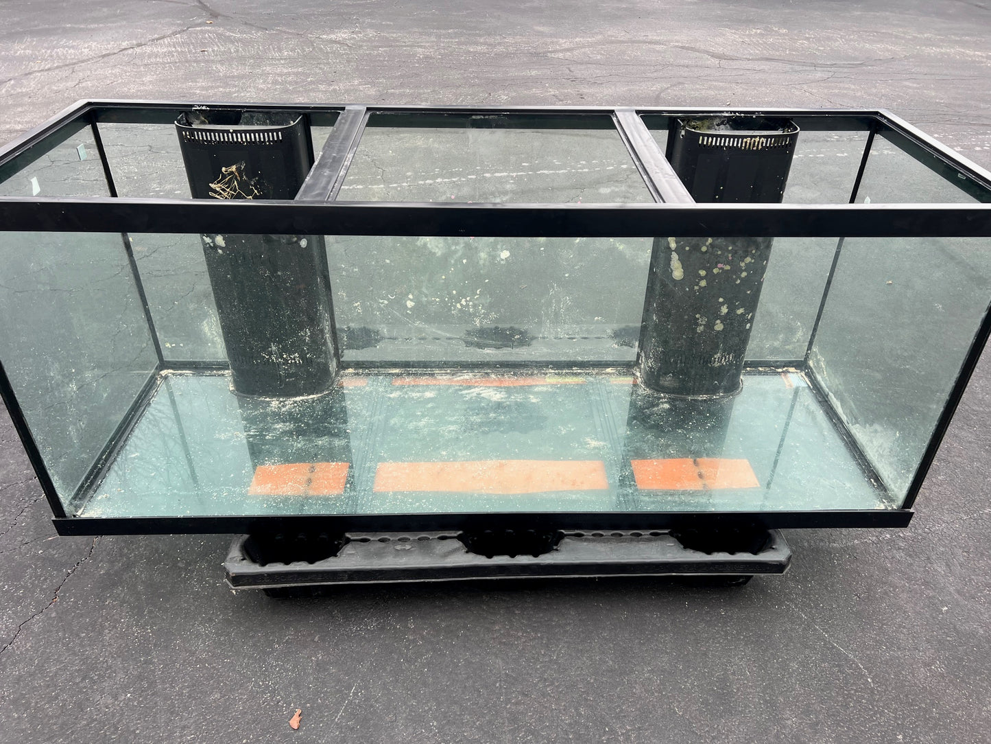 USED 210 Gallon Aqueon Aquarium Complete Saltwater System