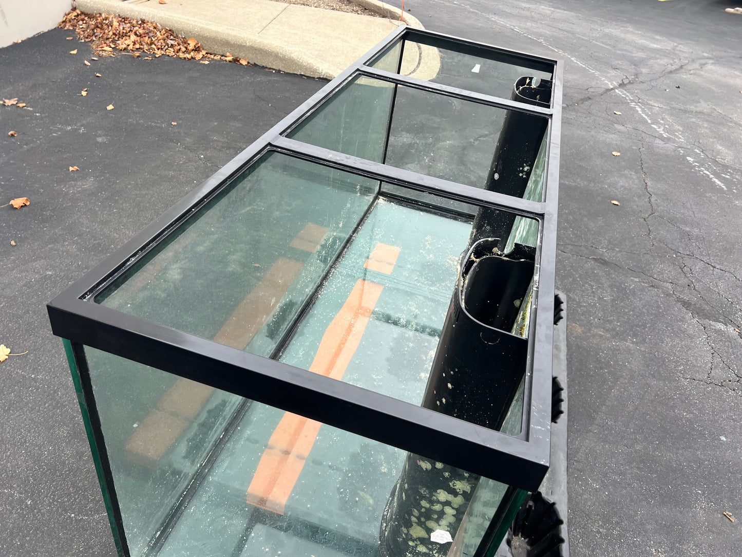 USED 210 Gallon Aqueon Aquarium Complete Saltwater System