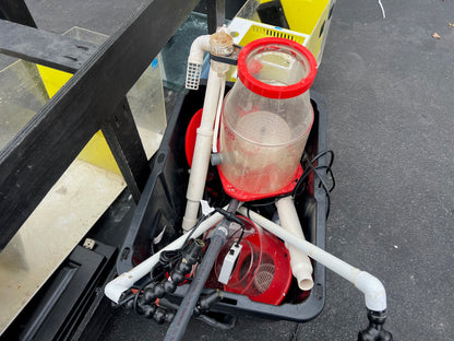 USED 210 Gallon Aqueon Aquarium Complete Saltwater System