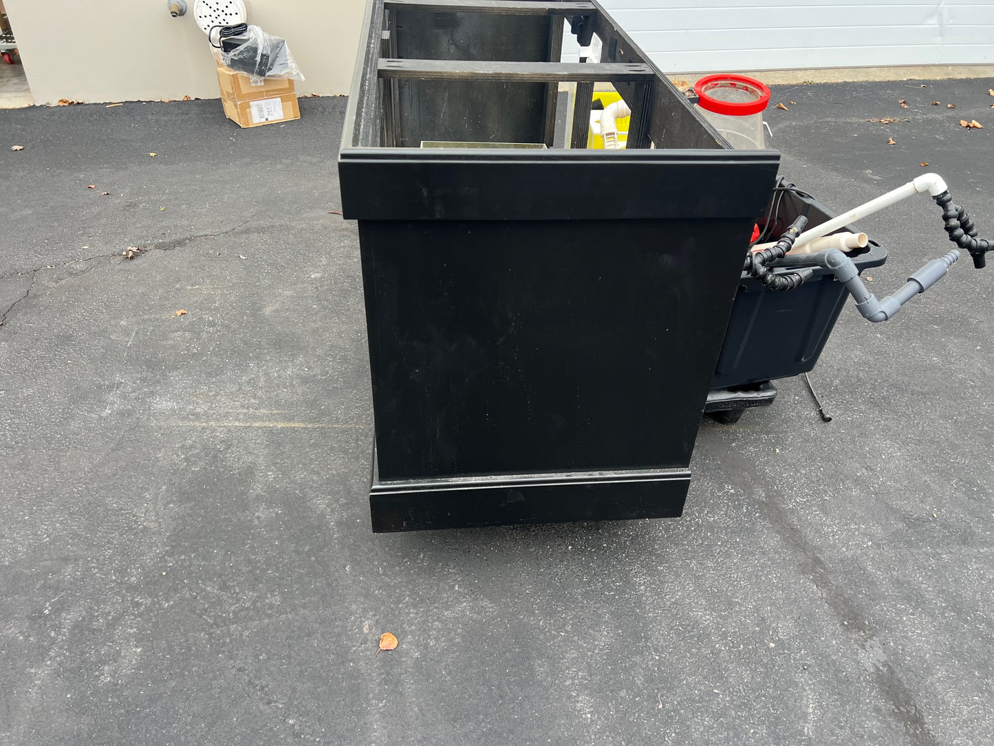 USED 210 Gallon Aqueon Aquarium Complete Saltwater System