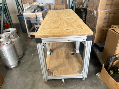 USED 260 Gallon Aquarium with Metal Stand