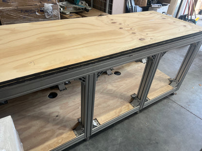 USED 260 Gallon Aquarium with Metal Stand